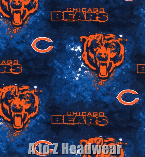 Chicago Bears Tie Dye Blue