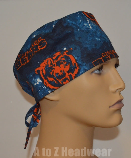 Chicago Bears Tie Dye Blue